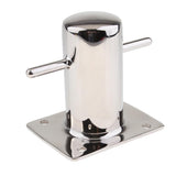 Polished Stainless Steel Mooring Cleat Single Cross Bollard Water Resistance for Boat Yacht - Aladdin Shoppers