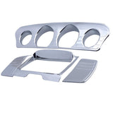 Maxbell Tri Line Gauge & Stereo Decor Trim Cover for Harley Touring 2014-2018 - Aladdin Shoppers