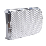 Silver Motorcycle Brake Pedal Pad for Harley Motorbike CNC-machined Billet Aluminium Foot Pedal Pads Covers Anti-Slip - Aladdin Shoppers