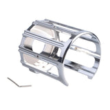 Chrome Motorcycle Aluminum Alloy Oil Filter Cover Grille Styling for Harley - Aladdin Shoppers