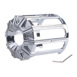 Chrome Motorcycle Aluminum Alloy Oil Filter Cover Grille Styling for Harley - Aladdin Shoppers