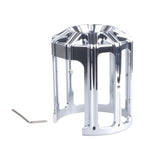 Chrome Motorcycle Aluminum Alloy Oil Filter Cover Grille Styling for Harley - Aladdin Shoppers