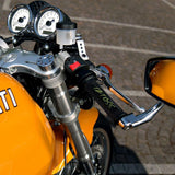 12V 3 Stage Ultra-thin 7/8 Inch Motorbike Handlebar Heated Grips Warmer Sleeves Non-slip Removable - Aladdin Shoppers