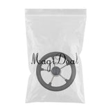 Stainless Steel 13-1/2inch Dia Steering Wheel 5 Spokes Black Center Cap Boat Marine Steering Parts - Aladdin Shoppers