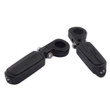 1 1/4 inch Black Motorcycle Engine Guard Highway Foot Pegs Footpeg For Harley - Aladdin Shoppers