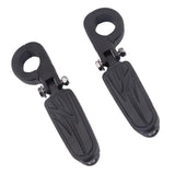 1 1/4 inch Black Motorcycle Engine Guard Highway Foot Pegs Footpeg For Harley - Aladdin Shoppers
