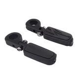 1 1/4 inch Black Motorcycle Engine Guard Highway Foot Pegs Footpeg For Harley - Aladdin Shoppers