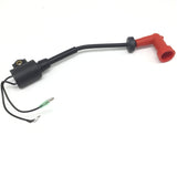 Ignition Coil for Rubber Cap for Yamaha Parsun Outboard 9.9HP 15HP 2-Stroke