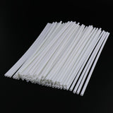 72Pieces Universal Motocross Wheel Rim Spoke Wraps Skins Cover White
