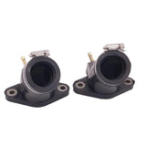 1 Pair Carburetor Intake Flange Boot Set for Yamaha V Star XVS650 XVS400