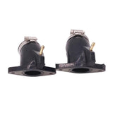 1 Pair Carburetor Intake Flange Boot Set for Yamaha V Star XVS650 XVS400