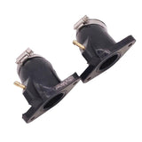 1 Pair Carburetor Intake Flange Boot Set for Yamaha V Star XVS650 XVS400