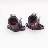 1 Pair Carburetor Intake Flange Boot Set for Yamaha V Star XVS650 XVS400