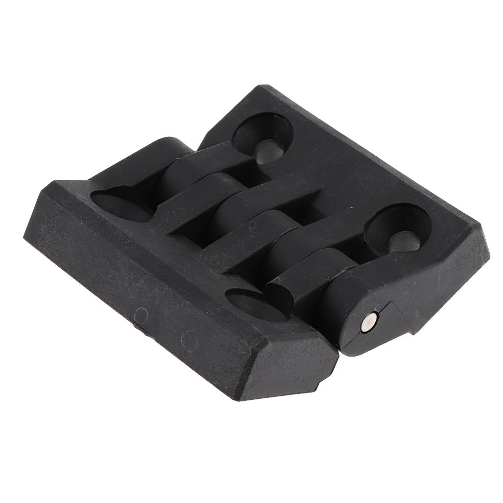 Maxbell Adjustable Torque Position Control Hinge with Holes 2.52 x 2.52 inch, ABS Plastic