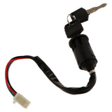 Maxbell 4xIgnition Key Switch Lock Electric 4 Wire 2 Key for Motorcycle ATV A Type