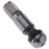 Maxbell 2x4 Pcs Car Tubeless Wheel Dust Caps Tire Valve Stems Gray