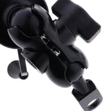 Maxbell Bicycle&Electric Bike&Motorcycle Phone Holder, Phone Mount Holder,with Shock-Absorbing Padding,360° Rotation Suitable for Most Smartphones (Black) - Aladdin Shoppers