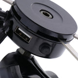 Maxbell Bicycle&Electric Bike&Motorcycle Phone Holder, Phone Mount Holder,with Shock-Absorbing Padding,360° Rotation Suitable for Most Smartphones (Black) - Aladdin Shoppers