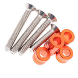 Maxbell 1 Piece Front Sprocket Chain Protector with Orange Surface for KTM 125 200 - Aladdin Shoppers