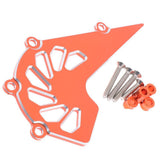 Maxbell 1 Piece Front Sprocket Chain Protector with Orange Surface for KTM 125 200 - Aladdin Shoppers