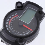 Maxbell ABS Plastic Motorbike 12V Speedometer Tachometer Digital Odometer LCD Gauge - Aladdin Shoppers