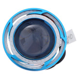 Maxbell Univeral 10W 1200LM LED Motorcycle Headlight With White LED Halo Rings Blue - Aladdin Shoppers