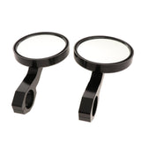 Maxbell 1 Pair 1.75 inch Round Side Rear View Mirrors for Polaris RZR Ranger 900 XP4 1000 S900 1000 Car Safety Back Seat Rearview Mirror - Aladdin Shoppers