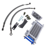 Maxbell Sliver Engine Oil Cooler Kit Cooler Cooling Radiator for 125 140cc Motorcycle Pit Bike - Aladdin Shoppers