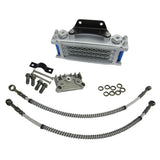 Maxbell Sliver Engine Oil Cooler Kit Cooler Cooling Radiator for 125 140cc Motorcycle Pit Bike - Aladdin Shoppers
