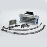 Maxbell Sliver Engine Oil Cooler Kit Cooler Cooling Radiator for 125 140cc Motorcycle Pit Bike - Aladdin Shoppers
