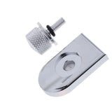 Maxbell 5/16 Inch Cross Universal Thread Alloy Rear Fender Seat Screw Bolt Nut Knob Tab Cover Kit for Harley Custom Cafer Touring Glide 1996-2018 (Silver) - Aladdin Shoppers