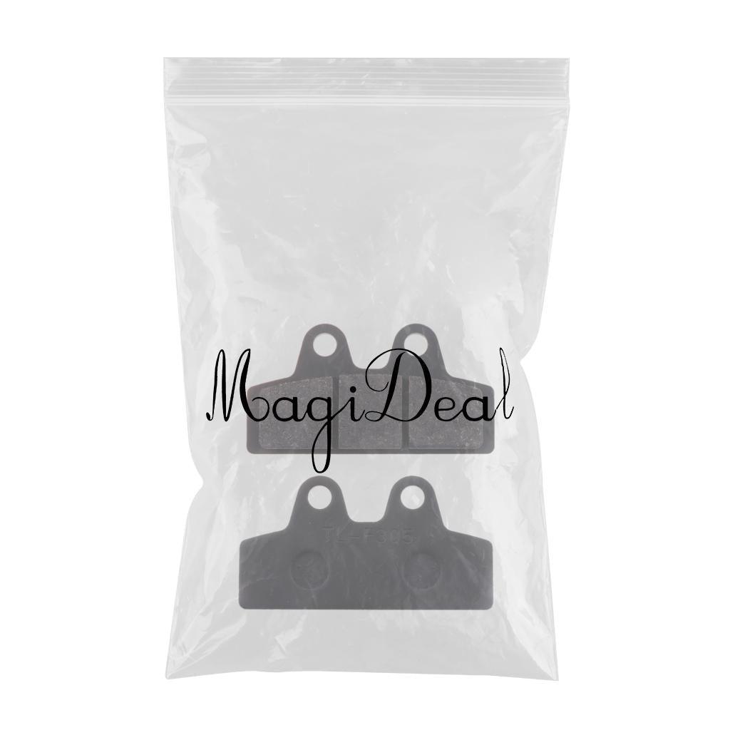 Maxbell Maxbell Rear Metal Brake Pad Kit Set for Motorcycle Truck SUV