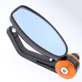 Maxbell 1Pair Universal Motorcycle ATV Rear View Side Mirror Scooter Moped With Blue Lens - Aladdin Shoppers