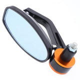 Maxbell 1Pair Universal Motorcycle ATV Rear View Side Mirror Scooter Moped With Blue Lens - Aladdin Shoppers