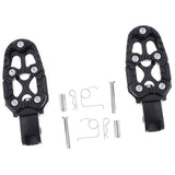 Maxbell 2x Replacement Passenger Rear Foot Rest Pegs Bracket Rearsets Foot Rear Pegs Cylindrical Point Pedal for Dirt Bike - Aladdin Shoppers