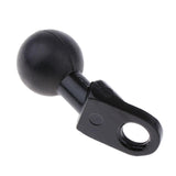 Maxbell 3xMotorcycle Brake Clutch Reservoir Base Mount Bracket Ball Head Stand (Black)