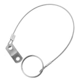 Maxbell 2pcs 316 Stainless Steel Quick Release Pin Lanyard for Boat Deck Hinge 150mm