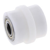 Maxbell 2xTensioner Wheel Motorcycle Chain Pulley Pit Dirt Roller Slider (Blue) White