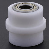 Maxbell 2xTensioner Wheel Motorcycle Chain Pulley Pit Dirt Roller Slider (Blue) White