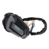 Maxbell LED Backlight Motorcycle Speedometer Odometer Tachometer Kmh 12000RPH
