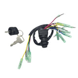 Maxbell Ignition Main Key Switch Set 7038251043-00 for Yamaha Outboard Motor Control