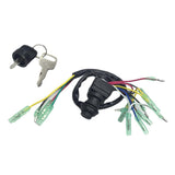 Maxbell Ignition Main Key Switch Set 7038251043-00 for Yamaha Outboard Motor Control
