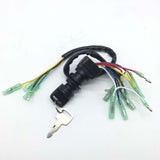 Maxbell Ignition Main Key Switch Set 7038251043-00 for Yamaha Outboard Motor Control