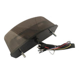 Maxbell Motorcycle Turn Signal Brake License Plate Integrated Tail Light