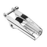 3xStainless Steel 316 Bow Anchor Roller Fixed Anchor Fairlead for Marine Boat