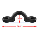 Maxbell 2x10 Pieces New Nylon Marine Deck Sheet Eye Lacing Strap Saddle Clip 34 x 10mm