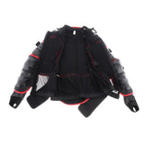 Maxbell Motorcycle Full Body Jacket  Chest Protector  Black + Red XXL