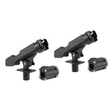 Maxbell Fishing Rod rack Holders Adjustable Removable 360 Kayak Tools Pole BracketX2