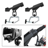 Maxbell Universal Boat Raft Fishing Rod Holder Pole Stand Bracket Rest Adjustable X2