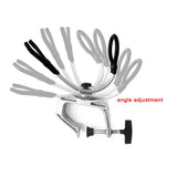 Maxbell Aluminum Fishing Rod rack Holder Adjustable Removable 360 Kayak Pole Bracket